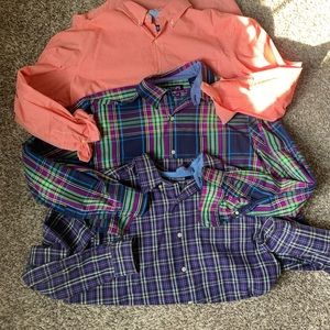 3 Men’s dress shirts